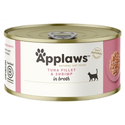 APPLAWS puszka dla kota Tuńczyk i Krewetki 70g